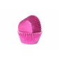 House of Marie Baking Cups Folie Roze pk/24- Hot Pink
