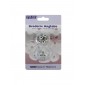 PME Broderie Anglaise Eyelet Cutters Three Petals & Leaf set/2