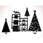 Patchwork Cutters Christmas Trees-Parcels