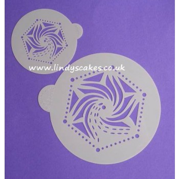 Lindy Smith Hexagon Stencil Set