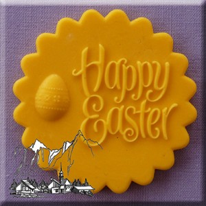 easter, topper, mould, mold, mal, pasen, cupcake, muffin, alphabet, AM0099