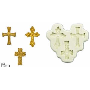 cross, kruis, kruizen, easter, pasen, M1202, mould, mold, mal, dpm, religion, religie, silicone