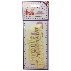 FMM Curved Words Cutter Just Married