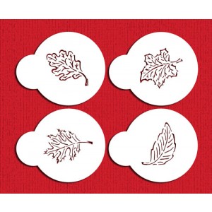 Designer Stencils Leaf Collection Cookie tops