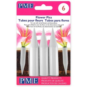 PME, flower, picks, pick, large, groot, bloemen, bloem, bloemkoker, klein, suikerbloem, FP302