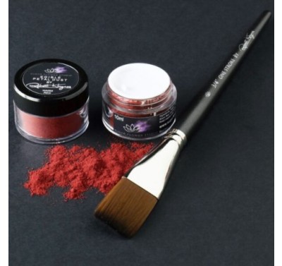 Premium Edible Colouring Dust By Robert Haynes – Warm Red 10ml 