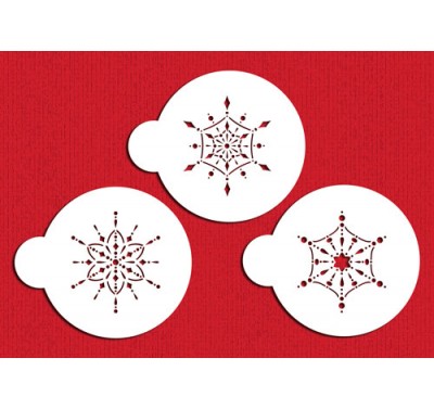 Designer Stencils Jewelled Snowflake