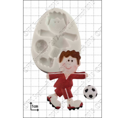 FPC Funky Footballer Silicone Mould