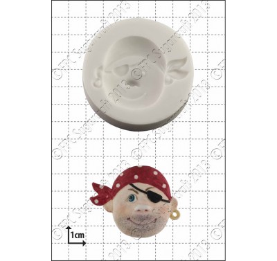FPC 'Pirate Face (2)' Silicone Mould
