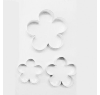 Framar cutters Blossom - 5 Petals - Set van 3