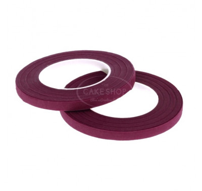 Hamilworth Floral Tape - 1/2 width Wine / Burgundy