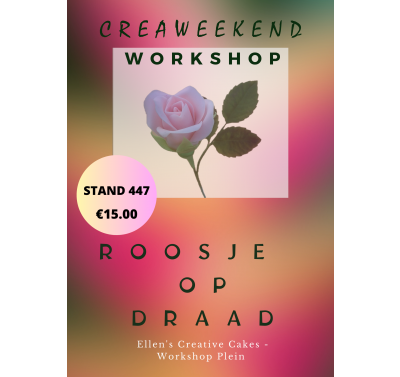 workshop, roos, rose, porselein, modelleerpasta, clayflower, blush, klei, smarta