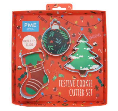 PME Festive Cookie Cutter Set of Three