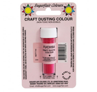 Sugarflair Craft Dusting Colour Non-Edible - Fuchsia