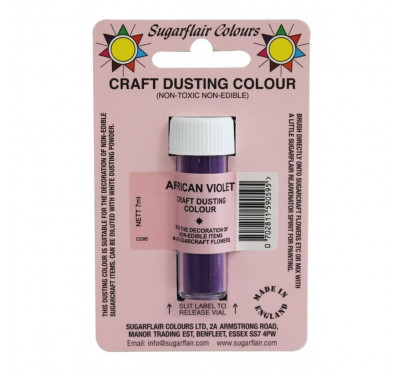Sugarflair Craft Dusting Colour Non-Edible - African Violet