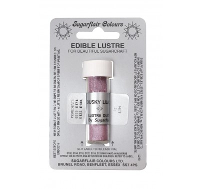 Sugarflair Edible Lustre Colour - Dusky Lilac
