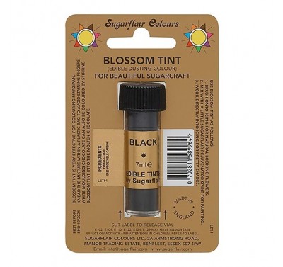 Sugarflair Blossom Tint Edible Dusting Colour - Black