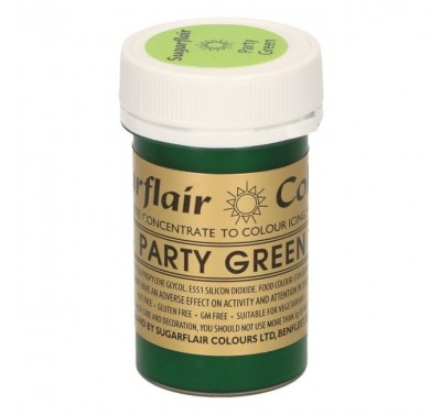 Sugarflair Spectral Paste Colour Party Green