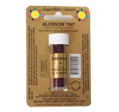 Sugarflair Blossom Tint Edible Dusting Colour - Aubergine