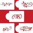 designer, stencil, holly, berry, berries, hulst, kerstmis, kerstgroen, sjabloon, sjablonen, C717