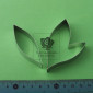 Blooms Peony Leaf Cutter Set/2 - (Top Cake Studio)