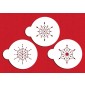 Designer Stencils Jewelled Snowflake