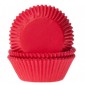 House of Marie Baking cups Red Velvet - Rood