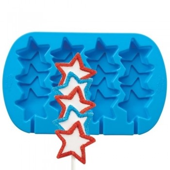 wilton, star, pop, silicone, mould, mold, cookie