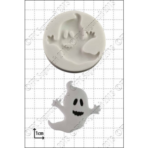 spook, halloween, geest, D016, FPC, Sugarcraft, taartdecoratie, topper, cupcake