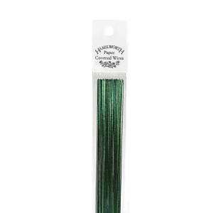 Flower wire Metallic Green 26g