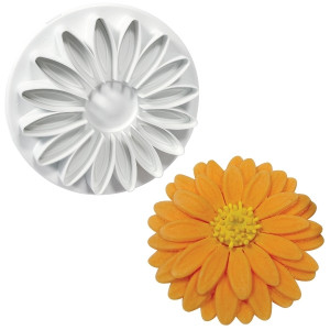 PPME, sunflower, daisy, gerbera, plunger, 70mm, suikerbloemen, sugarflowers, SD615