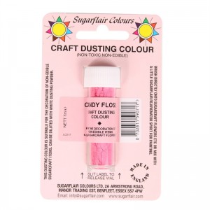sugarflair, craft, dust, candy, floss, pink, roze, poederkleurstof