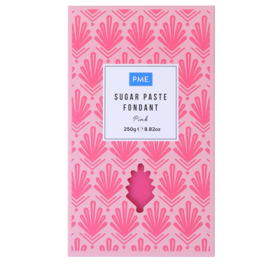 PME Sugar Paste Fondant - Pink 250g