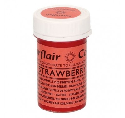 Sugarflair Spectral Paste Colour Strawberry