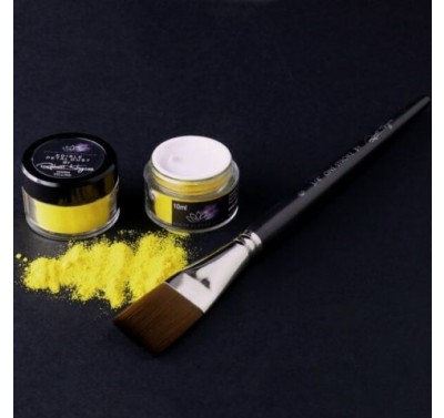 Premium Edible Colouring Dust By Robert Haynes – Warm Yellow 10ml 
