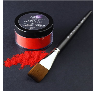 Premium Edible Colouring Dust By Robert Haynes – Bold Red 50ml 