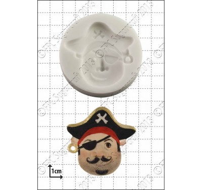 FPC 'Pirate Face (1)' Silicone Mould