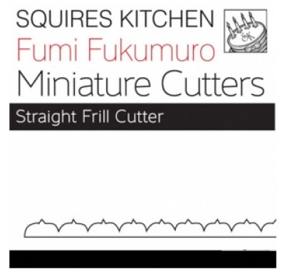 Fumi Fukumuro Miniature Straight Frill Cutter
