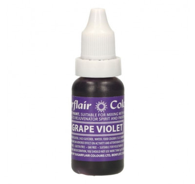 Sugarflair Edible Droplet Paint Grape Violet - 14ml