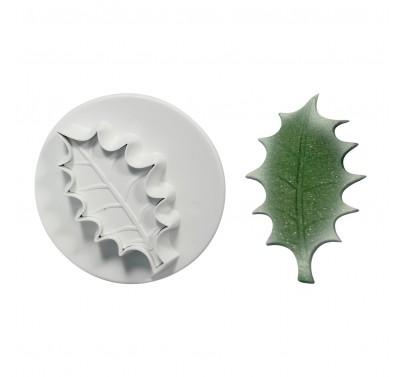 PME Veined Holly Leaf Plunger Cutter XL