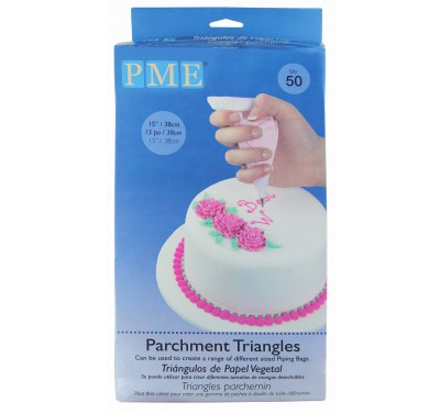 PME Parchment Triangles pk/50