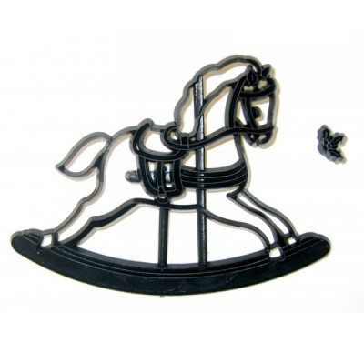 Patchwork Cutters Rocking horse