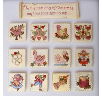 Patchwork Cutters 12 Days of Christmas