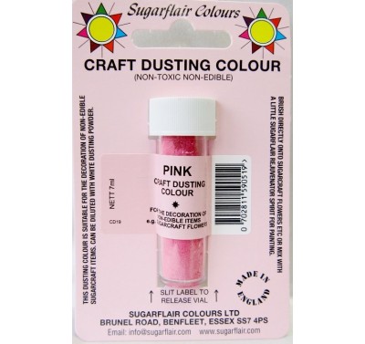 Sugarflair Craft Dusting Colour Non-Edible - Pink