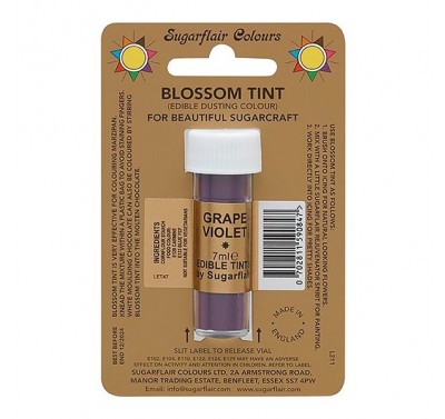 Sugarflair Blossom Tint Edible Dusting Colour - Grape Violet