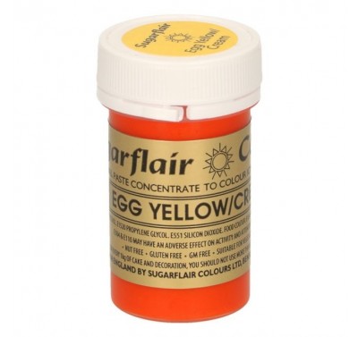 Sugarflair Spectral Paste Colour Egg Yellow/Cream