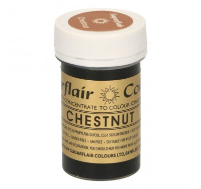 Sugarflair Spectral Paste Colour Chestnut