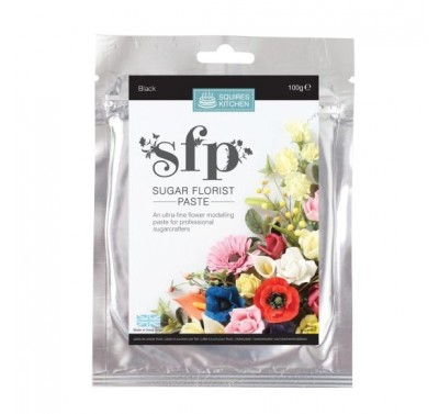 SK SFP Feine essbare Blumenpaste - schwarz- 100g