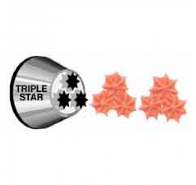Wilton Multi-Opening Decorating Tip Triple Star