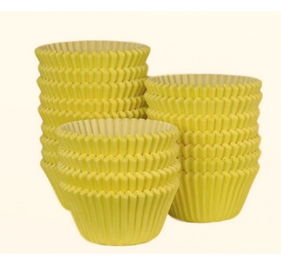 Baking Cups Bulk Yellow - 500